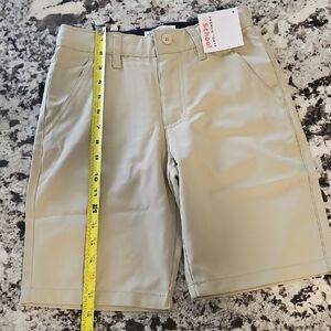 French Toast Tan Flat Front Khaki Shorts